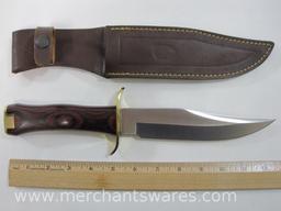Muela Fury 90060 Fixed Blade Bowie Knife with Sheath in Original Box, 1 lb 3 oz