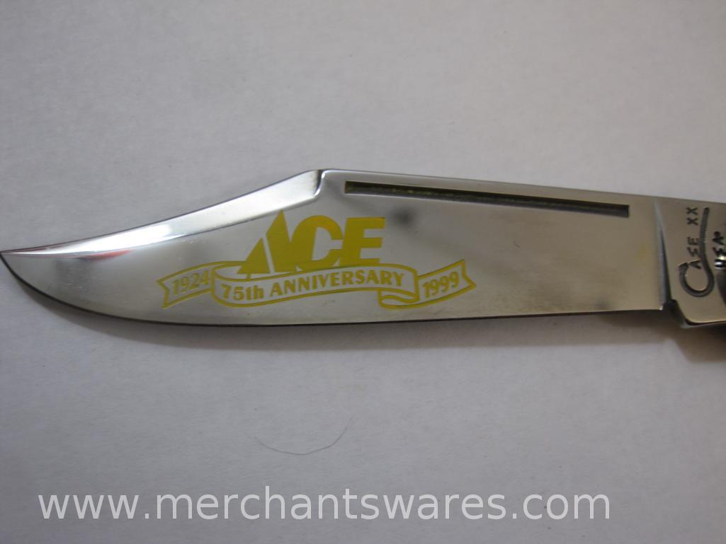 Ace Hardware 75th Anniversary Case Knife with Box, 1 lb 12 oz