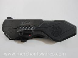 Smith & Wesson M&P Assisted Opening Folding Knife, 8.6 inch SWMP4LS, 3.6 inch Serrated Black