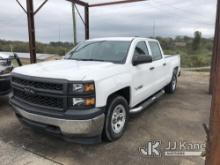2014 Chevrolet Silverado 1500 4x4 Crew-Cab Pickup Truck, Co-Op Owned Not Running, Electrical Issues,