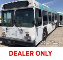 2002 New Flyer D60LF Bus Not Running, Condition Unknown