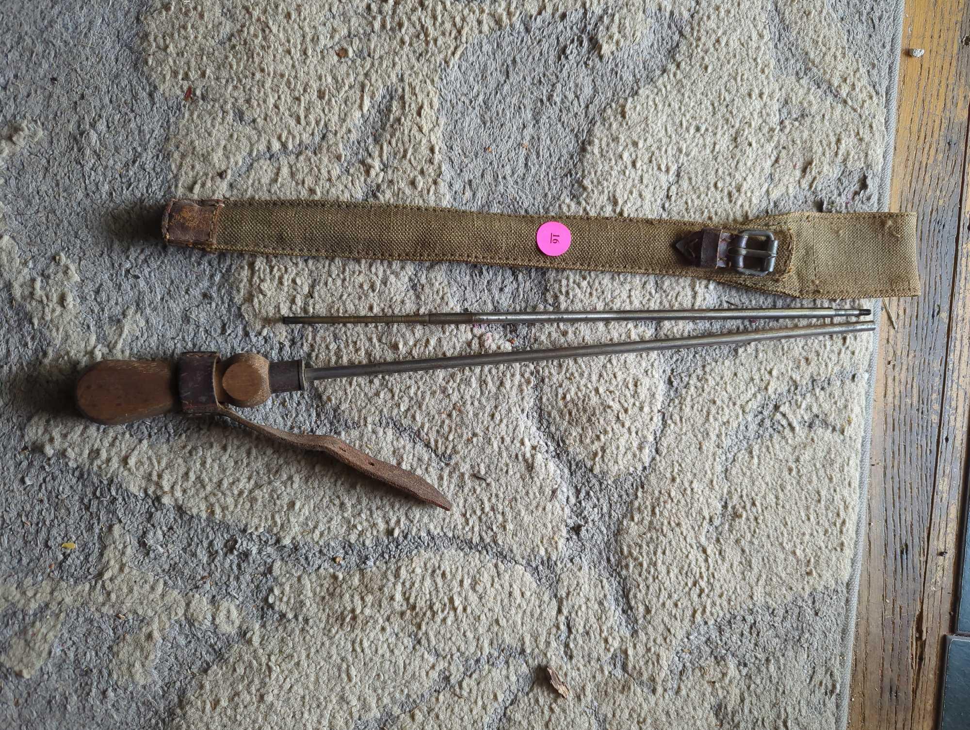 (FD)WW1 FRENCH LEBEL RIFLE CLEANING UTILITIES.