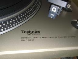 (BR3) TECHNICS BY PANASONIC DIRECT (DR)IVE AUTOMATIC PLAYER SYSTEM, MODEL SL-1360, RETAIL PRICE