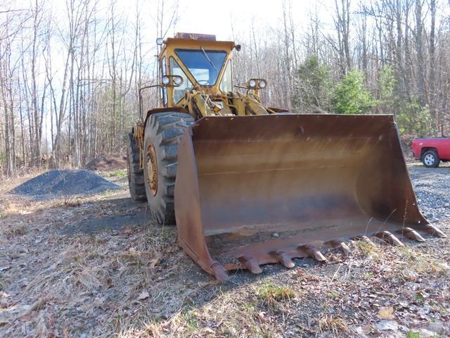 1974 CATERPILLAR Model 988 Rubber Tired Loader, s/n 87A8328, powered by Cat 6 cylinder diesel engine