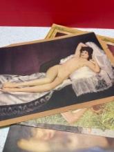 7 vintage nude prints sexy