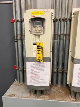 (5) ABB ACS 550 Drives, 0.75-132 KW, 1-200 HP (Buyer must disconnect or cut electrical wires and