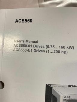 ABB ACS 550 Drive, 0.75-160 KW, 1-200 HP