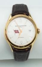 18KYG Baume & Mercier Automatic Strap Watch