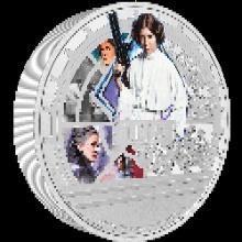 Star Wars(TM) Princess Leia(TM) 3oz Silver Coin