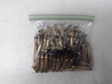 90 pc lot 222 Rem Magnum brass