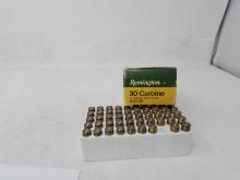 49 pcs Remington 30 carbine spent brass