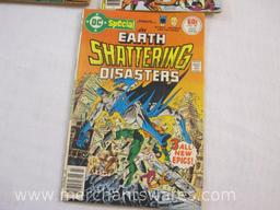 Six DC Special Comic Books including Nos. 4, 19, 27, 28, 33 and A DC Movie Special No. 1 Alien