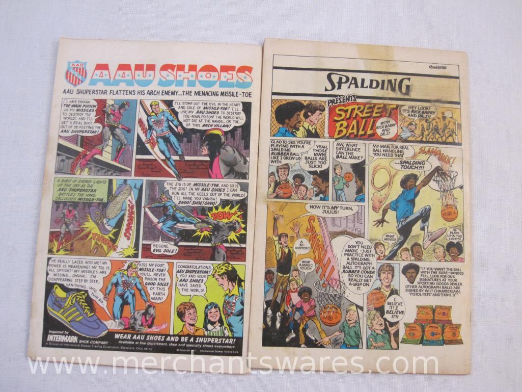 Eight DC Super-Stars Comic Books including Nos 2-4, 8, 11, 12, 15 and 17, see pictures, 1 lb 2 oz