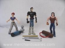 2000s Mirage Studio Inc Teenage Mutant Ninja Turtles Figures Including Two Casey Jones and April