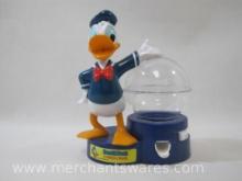 Donald Duck Gumball Bank, The Walt Disney Co., Superior Toy Mfg, 9 oz