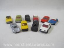 Lot of 1970/80s Matchbox Hot Wheels and Unbranded Toy Cars, Including Dodge Challenger, Ford Sierra