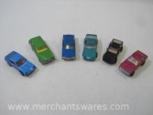 Variety of 1970/80s Matchbox Hot Wheels Toy Cars Including Ford Capri, Cougar Village, and More, 1