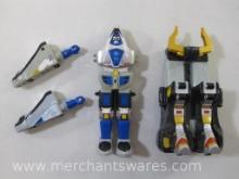 Bandai Power Rangers Wild Force Megazord Legs Motorized Bison, with Time Force Mega Zords Frax,