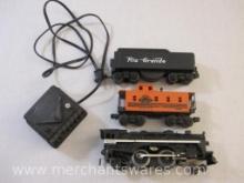 Lionel 2-4-2 Locomotive 8213 with Rio Grande Tender and Caboose 9077, O Gauge, 5 lbs 2 oz