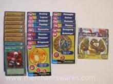 Assorted Trading Cards including Yu-Gi-Oh, Pokemon The First Movie Cards and DragamonZ, 3 oz