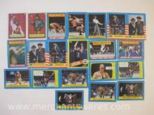 Wrestling WWF Titan Sports Cards and Topps Stone Cold Steve Austin Card, 2 oz