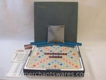 Deluxe Edition Scrabble Game with Turntable Board, 1948 Selchow & Righter Co, in original box, 4 lbs