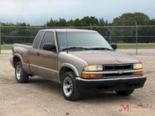 2002 CHEVROLET S-10 PICKUP TRUCK