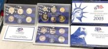 2005 US Mint Proof Coin Sets-