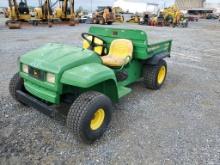 John Deere 4x2 Gator Utility Vehicle 'Runs & Operates - NO Title'