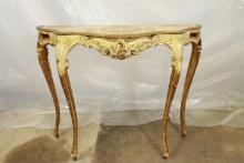French Style Hall Table