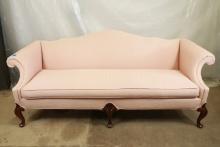 Hickory Chair Camel Back Sofa