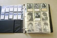 Binder Of Assorted Beatles Cards