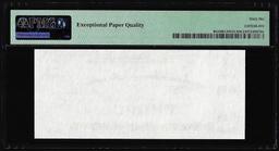 Circa 1970's Lincoln Memorial Giori Test Note PMG Gem Uncirculated 66EPQ