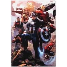 Marvel Comics "Avengers: The Children'S Crusade #4" Limited Edition Giclee On Canvas