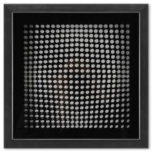 Victor Vasarely (1908-1997) Print Mixed Media On Board