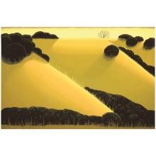 Eyvind Earle (1916-2000) "Golden Hills" Limited Edition Serigraph On Paper