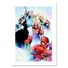 Marvel Comics "Siege #4" Limited Edition Giclee On Canvas