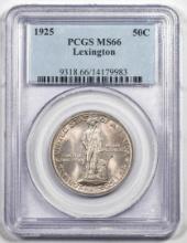 1925 Lexington-Concord Sesquicentennial Commemorative PCGS MS66