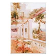 Pino (1939-2010) "Villa Sorrento" Limited Edition Giclee On Canvas