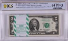 Pack 2017A $2 Federal Reserve STAR Notes SF Fr.1941-L* PCGS Choice Uncirculated 64PPQ