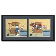 Chuck Jones (1912-2002) "Bugs Doctor: Say Ah!" Framed Limited Edition Sericel