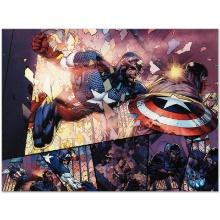 Marvel Comics "Ultimatum #4" Limited Edition Giclee On Canvas
