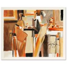 Yuri Tremler "Bar Scene I" Limited Edition Serigraph on Paper