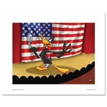 Looney Tunes "Daffy Patriotic (Stage)" Limited Edition Giclee on Paper