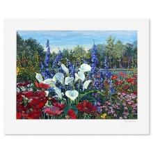 John Powell "Riverwood Garden" Limited Edition Serigraph on Paper