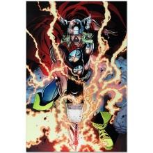 Marvel Comics "Thor First Thunder #1" Limited Edition Giclee On Canvas