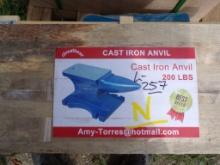 Greatbear 200lb Cast Iron Anvil