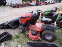 Husqvarna YTH 24V48 Riding Mower with 48'' Deck, 24 HP Briggs and Stratton