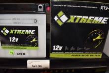 XTREME 12V POWER SPORT BATTERY, MODEL XT9-B