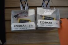 (8) 3V CAMERON SINO 2200mAh BATTERIES